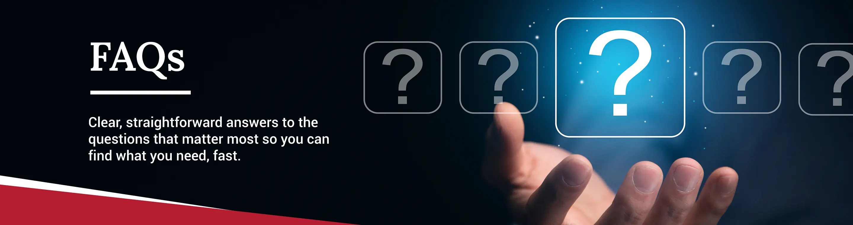 FAQ Banner