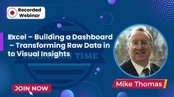 Excel – Building a Dashboard – Transforming Raw Data into Visual Insights