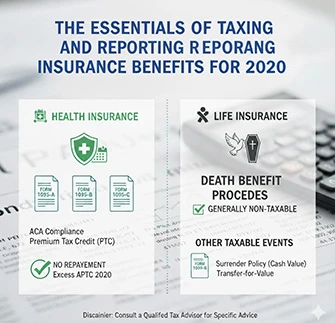 The Essentials of Taxing and Reporting Insurance Benefits for 2020
