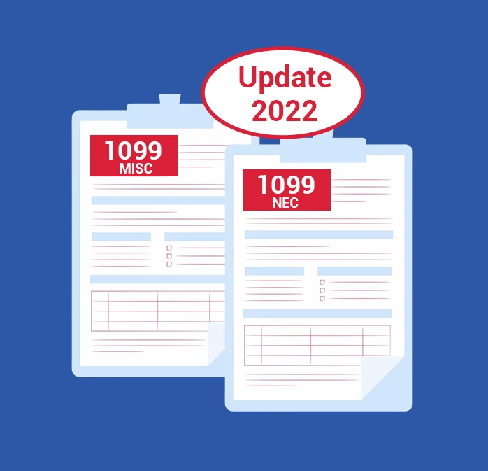IRS Form 1099-MISC and 1099-NEC Compliance Update 2022