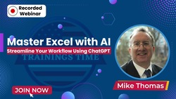 Master Excel with AI: Streamline Your Workflow Using ChatGPT