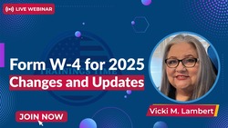 Form W-4 for 2025: Changes and Updates